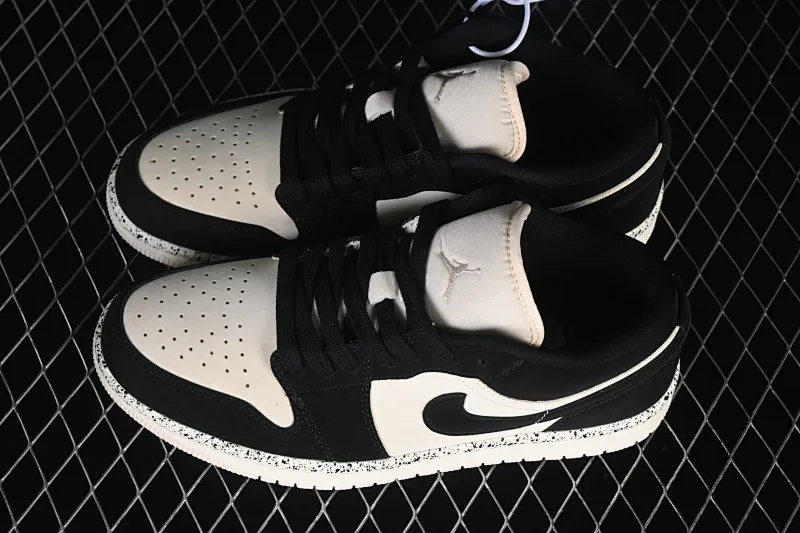 All categories Air Jordan Jordan series basketball shoes Air Jordan 1 Low Air Jordan 1 Low AJ1 Joe 1 black powder low-top basketball shoes DC0774-003